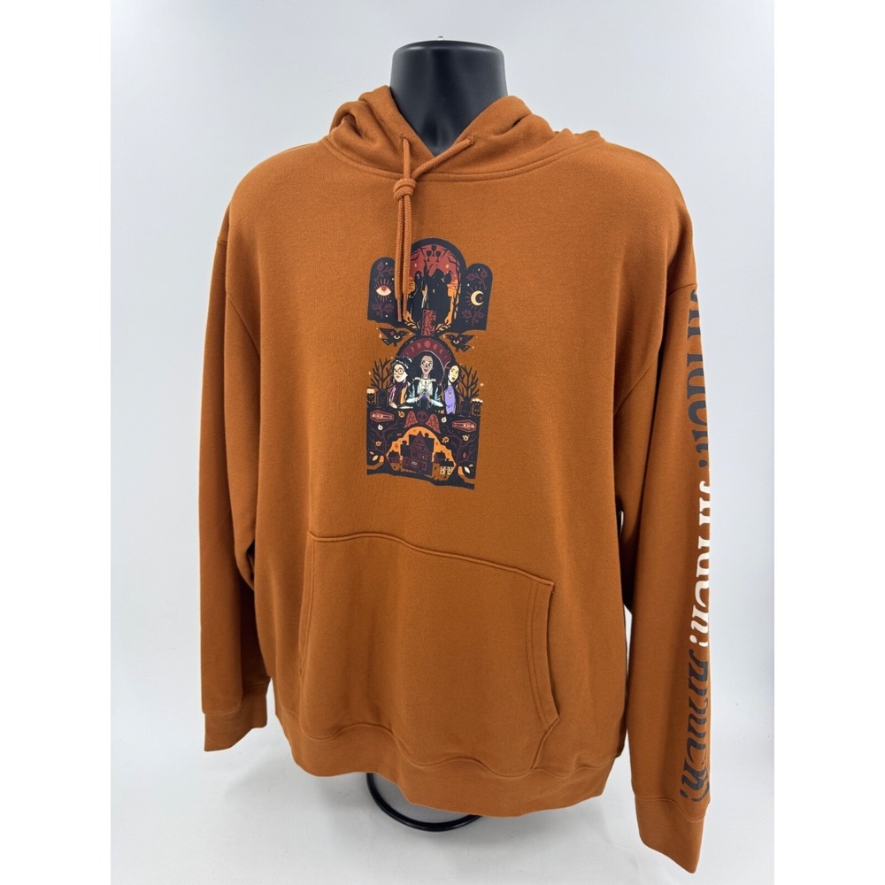 2023‎ Disney Parks Hocus Pocus 2 'Amuck!' Pullover Hoodie Size L NWOT